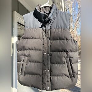 Marmot Men's Charcoal and Black Puffer Vest